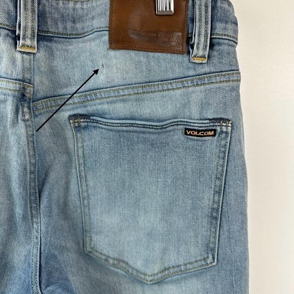 Lot of 3 Blue Denim Jeans | Levi’s 501, Volcom and Rustic Dime | Men’s Size 32 - Picture 10 of 13